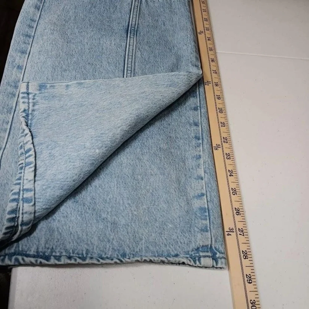 Old Navy Jeans Kids 16 Blue High‎ Rise Baggy Cargo Wide Leg Denim Pants